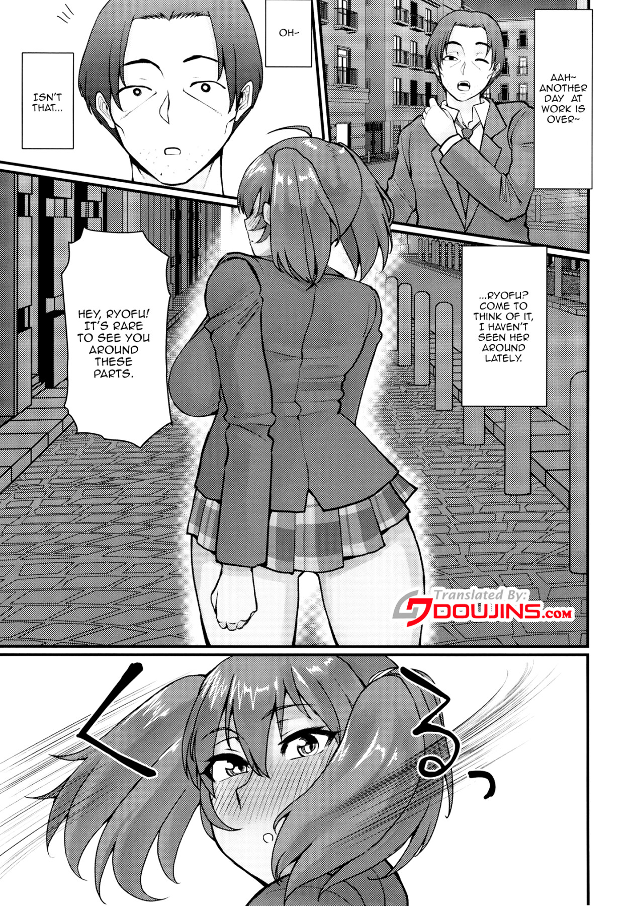 Hentai Manga Comic-The Indulgent Daily Life I Live With Ryofu Housen - In Heat-Read-3